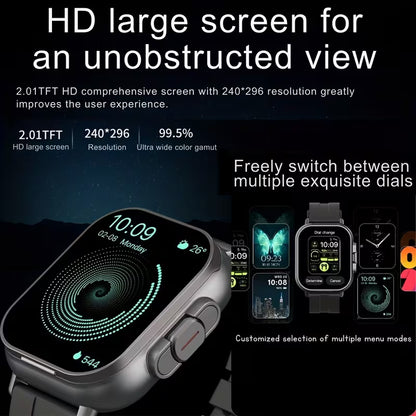 Smart watch with wireless earbuds